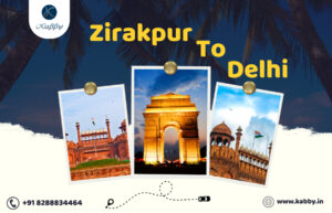 Taxi from Zirakpur to Delhi