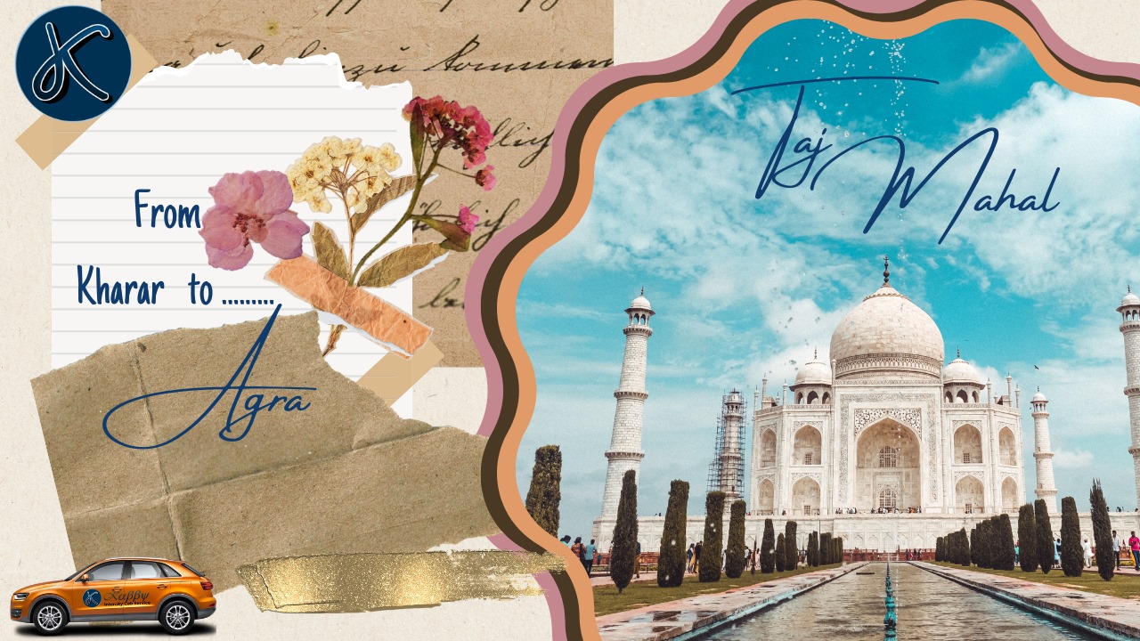 Kharar to Agra Taxi